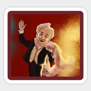 Aziraphale is Magic Sticker